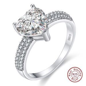 A New Sterling Silver Heart Ring